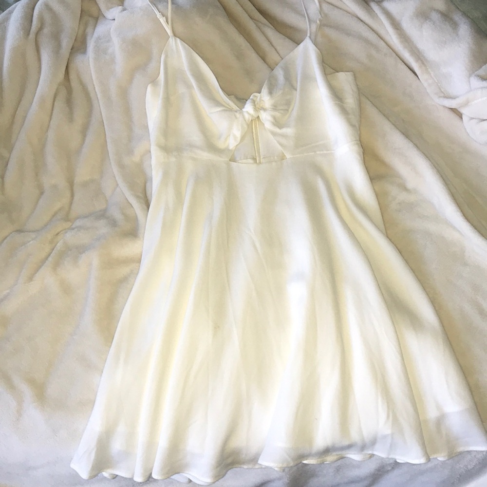 White dress